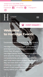 Mobile Screenshot of harridgeevents.com